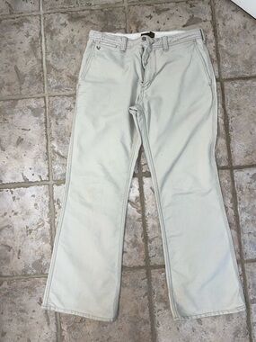 American Eagle Outfitters Light Cream Chino Pants